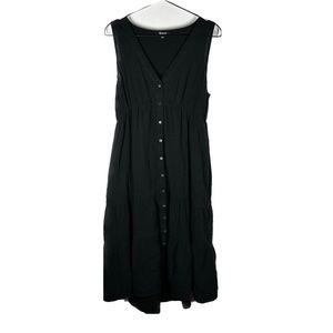 Black Gauze Madewell Dress